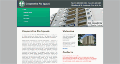 Desktop Screenshot of coop-rioiguazu.com.ar